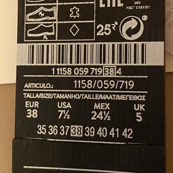 NWT. Massimo Dutti Studio Cream Leather Platform Ankle Boots. Size 7,5. - Picture 7 of 7